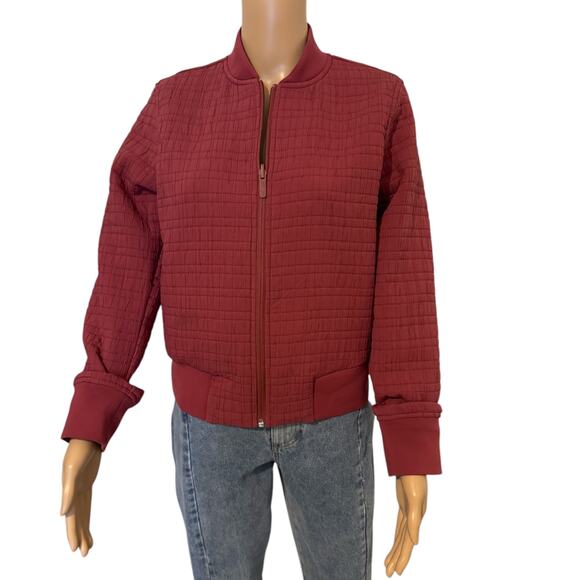 Lululemon Serene Travels Bomber Jacket Size 6 - Picture 2 of 11